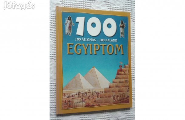 100 állomás-100 kaland Egyiptom, írta. Jane Walker,vadonatúj