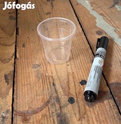 100 cc PP Clear Cup műanyag pohár, kóstoltató pohár