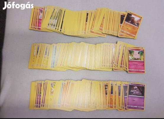 100 db Pokémon TCG kártya új, angol nyelvű, eredeti, mind különböző