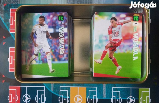 100 db Top Class 2024 Base kártya nagy fémdobozban Tavaszi Akció