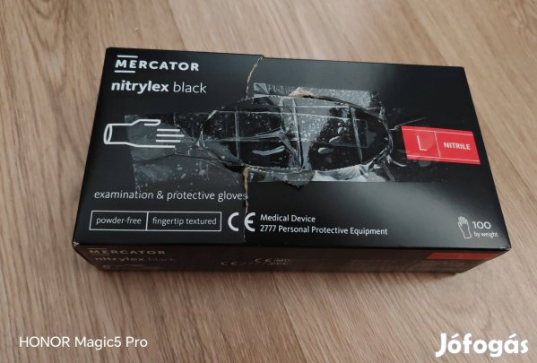 100 db hiánytalan! minőségi gumikesztű L méretben