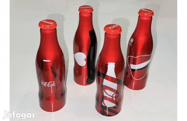 100 éves a Coca Cola alumínium fém palack - Coca-Cola alu palack