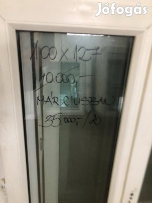 100 x 127 cm-es 2 szárnyú ablakok