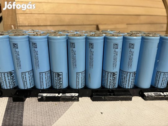 100db LG MH1 Li-ion 18650 ipari cellák 2900-3100mah