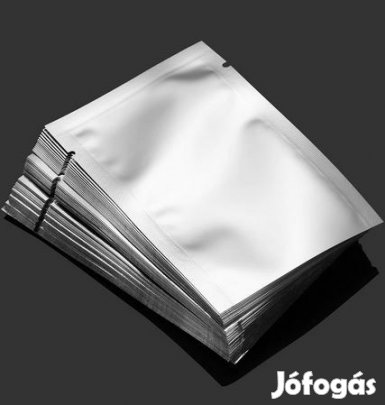 100db. 8x12 cm-es Metalizált Vákuum fólia  (2014)