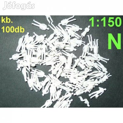 100db (!) Ember Figura Makett ( Festetlen ) 1:150 / N Terepasztal (_)