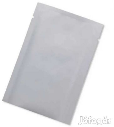 100x Metalizát Vákuumfólia Fehér színŰ  10x15cm (5548)