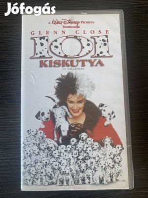 101 Kiskutya Glenn Close VHS Kazetta Videókazetta Jó Állapotú
