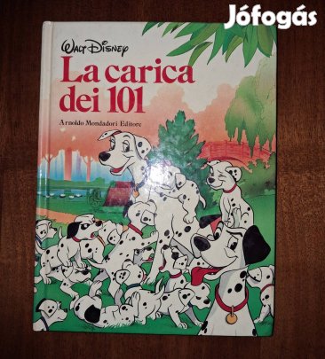 101 kiskutya olasz nyelvű mesekönyv