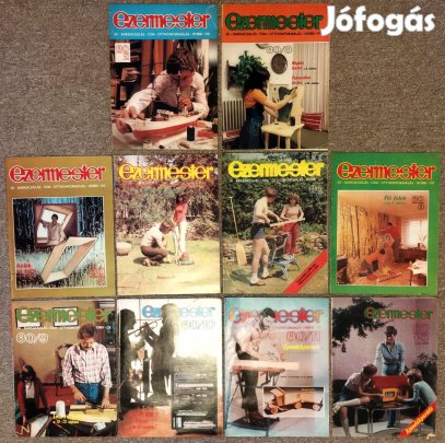 102 db Ezermester barkács magazin 1980-as évek