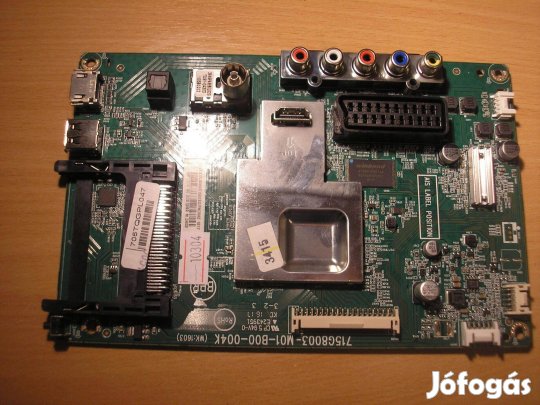 10304 LG 43LH500T mainboard 705Tqgpl047 715G8003-M01-B00-004K WK:1603