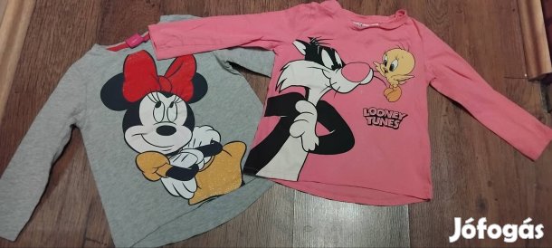 104-110-es hosszú ujjú pólók 