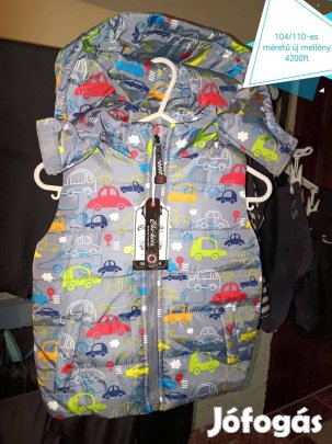 104/110-es méretű új mellény