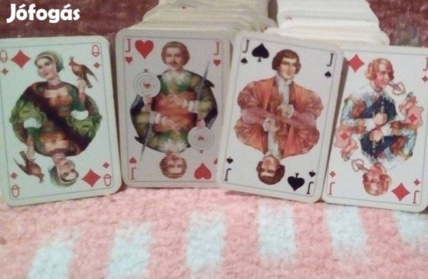 104 db Römi kártya megkímélt álapotúak