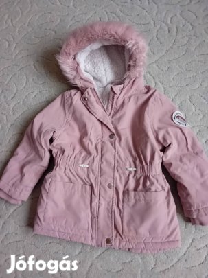 104-es méretű lányka télikabát 