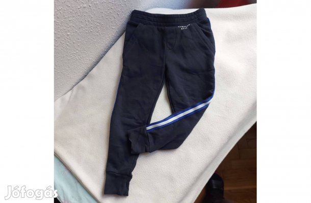 104-es méretű szabadidő nadrág kisfiúnak, sötétkék színű