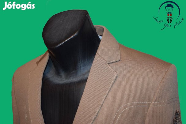 105.Delmont (Slim Fit) új, prémium, férfi zakó (méret:52-L)