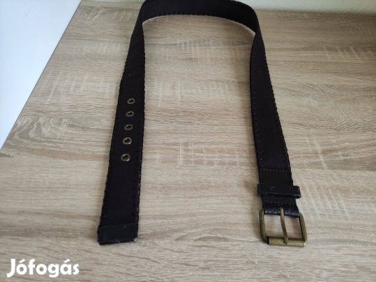 105 cm-es barna női szövet öv
