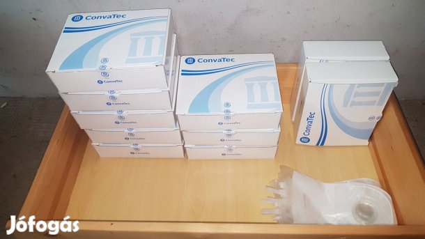 106 db új szómazsák - Convatec Natura kétrészes sztóma urosztomás zsák