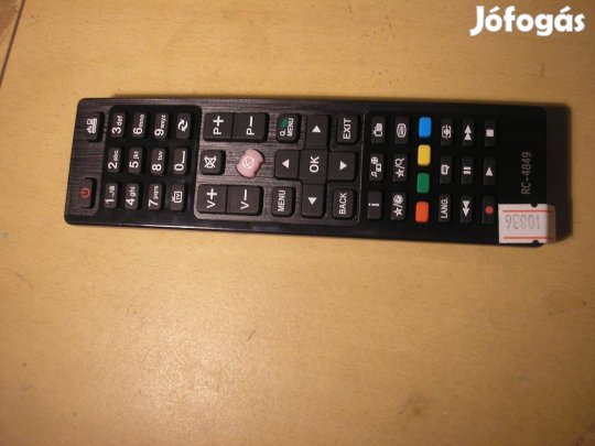 10836 Vestel RC-4849 távirányító Navon Technika Finlux Ok Telefunken