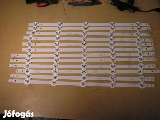 10893 sérült Panasonic TX-50AS740 LED háttérfény szett 6916L-1825A 691