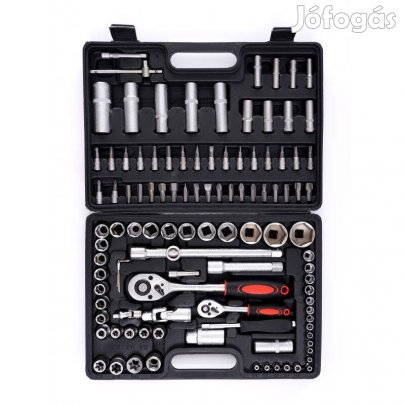108 db-os krova,dugó kulcs,szerszám készlet