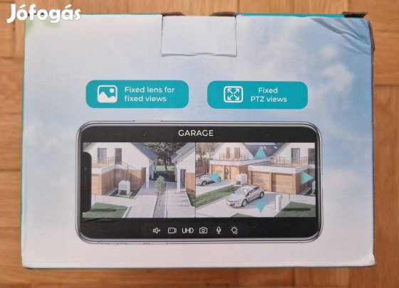 10MP Wifi Ptz 2 lencsés 4K kültéri IP kamera automatikus követés