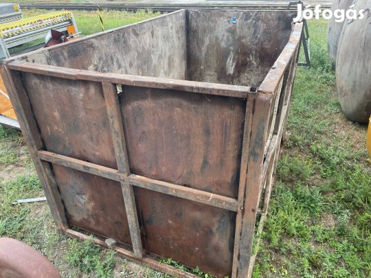 10 000 L-es vas kocka tartály