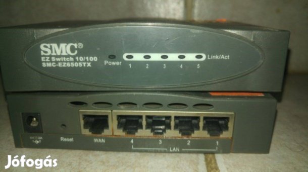 10/100 Mbps SMC switch