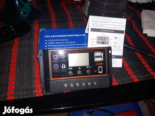 10 A PVM napelemes töltésvezérlő