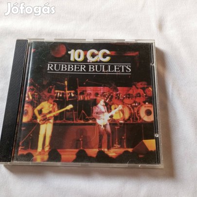 10 CC cd lemez Rubber Bullets karcmentes hibátlan