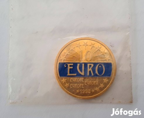 10 Eurós, aranyozott, emlékérme, igazolással 20260323