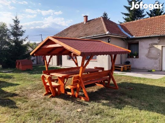 10 Személyes Kerti filagória pavilon szaletli sörpad 