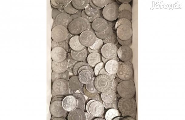10, 20, 50 fillér és 1 forint eladó!