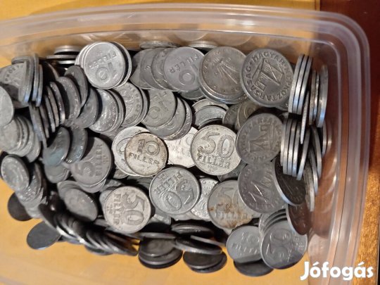 10, 20 és 50 fillérek