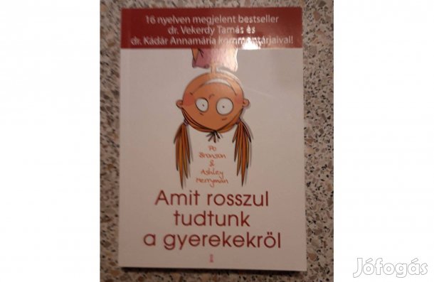 10. Po Bronson & Ashley Merryman: Amit rosszul tudtunk a gyerekekről