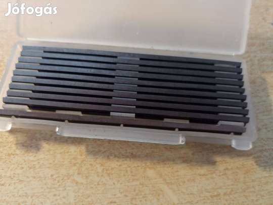 10 db HSS gyalukés 82 mm kétélű fordítható