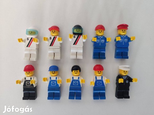 10 db LEGO Town minifigura egyben