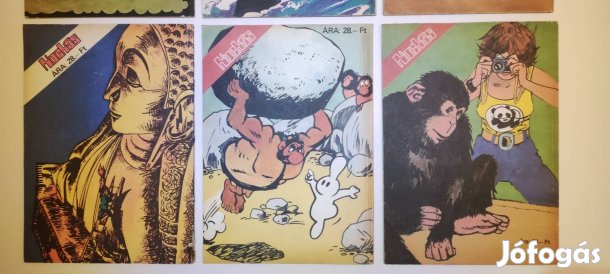 10 db. Kockás képregény