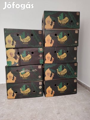 10 db banános doboz költözéshez