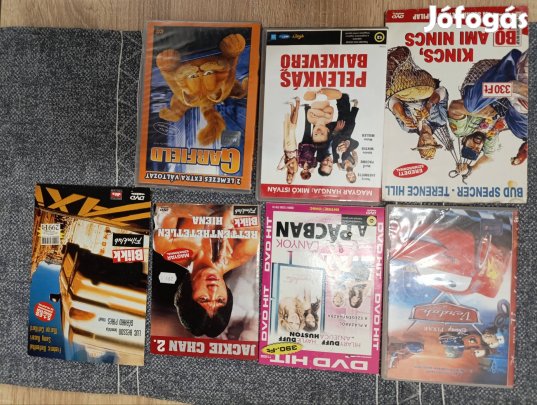 10 db eredeti dvd film egyben