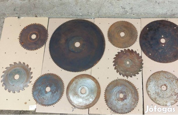 10 db korong fűrész lap 2000 ft / db vagy egyben