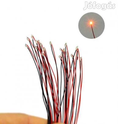 10 db ledlámpa 12V-os Zöld (4227)