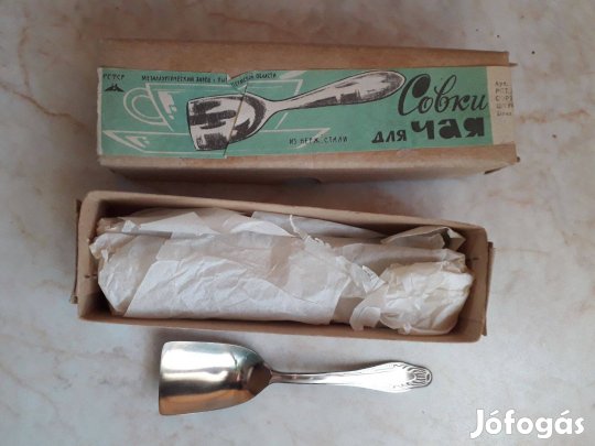 10 db orosz teás / fagylaltos kanál