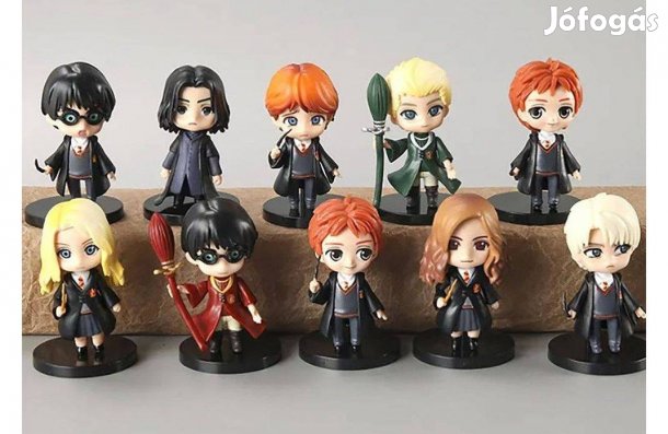 10 db-os Harry Potter jellegű figura szett