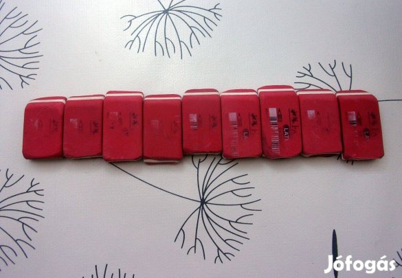 10 db radír egyben Újpest központ közelében