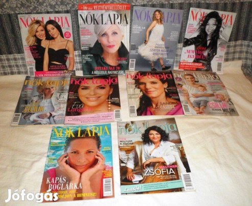 10 db ujj Nők lapja magazinok
