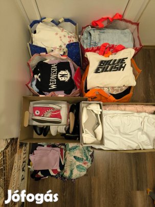 10 éves lányra fantasztikus ruhacsomag eladó