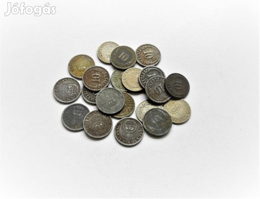 10 fillér Magyar Királyság fémpénz
