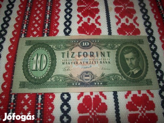 10 forint 1957 évjáratú. Ritka
